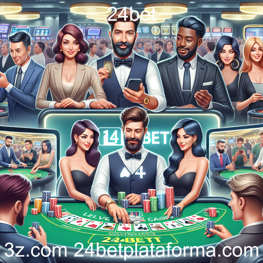 Experiência Imersiva de Cassino ao Vivo no 24bet